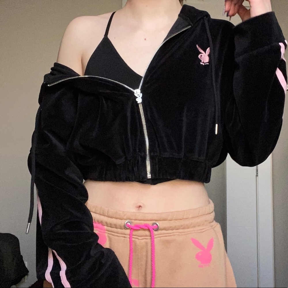 Playboy velour sweater